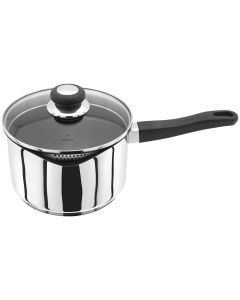 20CM/2.8 LITRE NON-STICK SAUCEPAN WITH DRAINING LID JUDGE VISTA