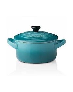 TEAL PETITE CASSEROLE LE CREUSET